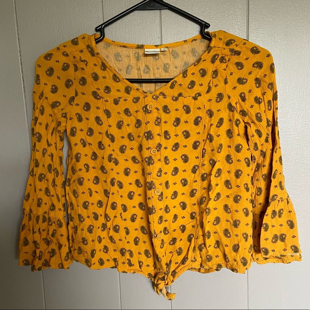 Girls Mudd Blouse Shirt - Medium